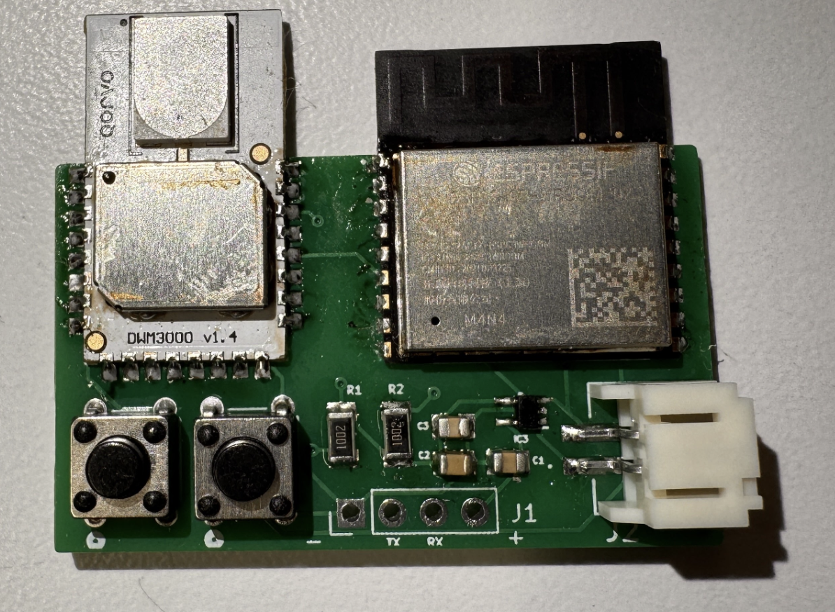 S.W.A.N. UWB tag PCB